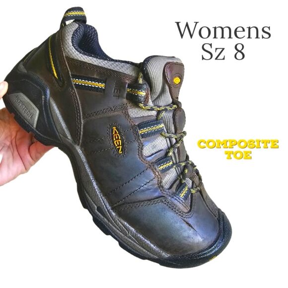 Keen MET womens composite work shoes, size 8, KEY-TECH - Picture 1 of 7